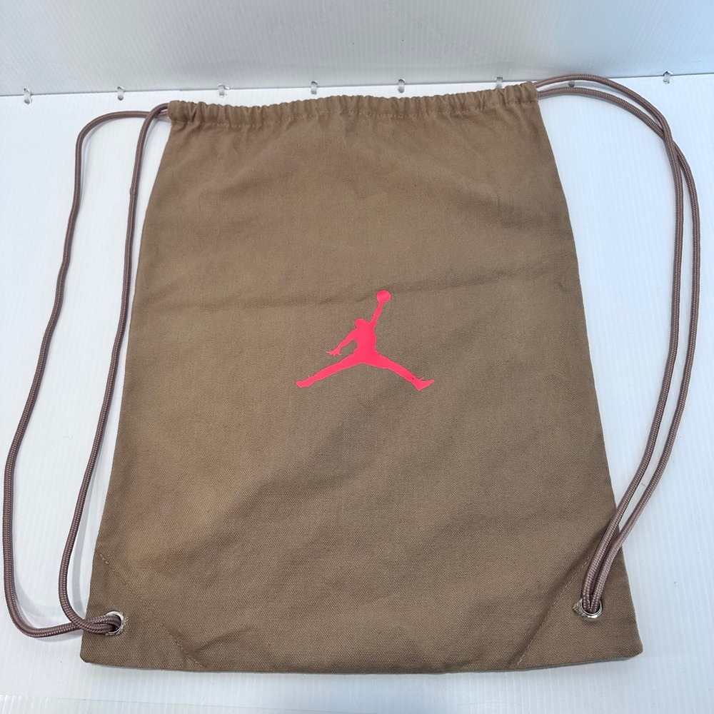 Travis Scott Cactus Jack‎ Jordan 6 British Khaki Drawstring Backpack Bag Nike